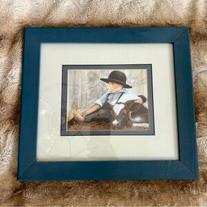 Nancy N.A. Noel Midmorning Framed Art Print with Calf